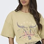 Only T-shirt ONLMILA 15382738 -  Pale Khaki