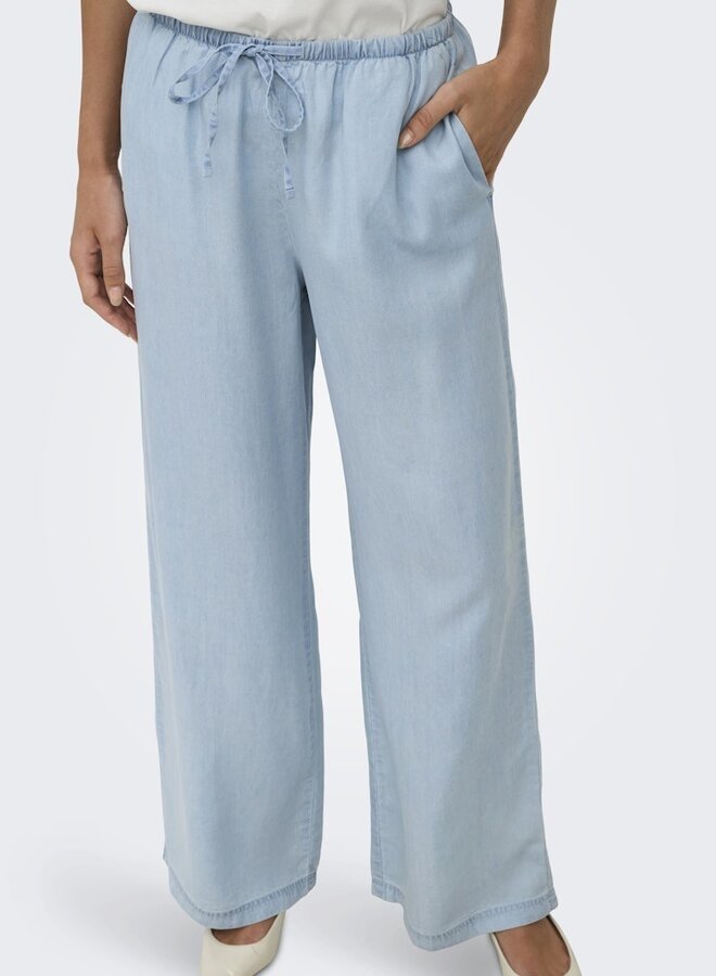 Broek ONLCHARIS 15363959 - Light Blue Denim