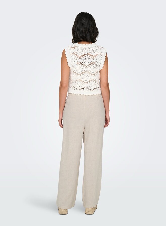 Only Linnen Broek ONLSIESTA 15322263 - Moonbeam
