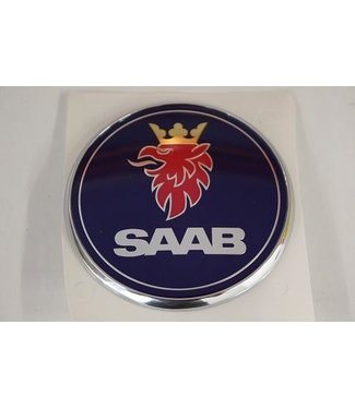 Origineel Embleem Saab motorkap 9-3sport/9-5. Origineel