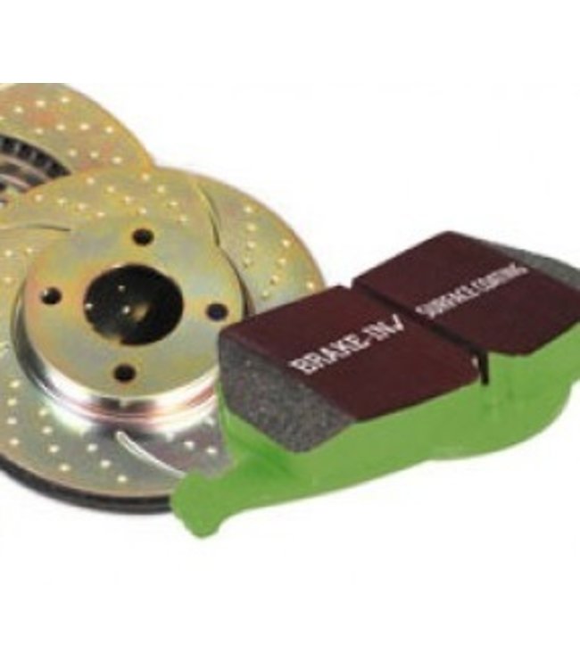 Voorremset 9-3/9-5 performance EBC Greenstuff