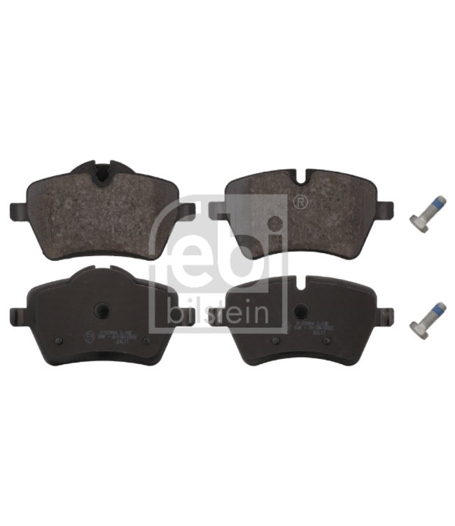 remblokset v. met schroeven