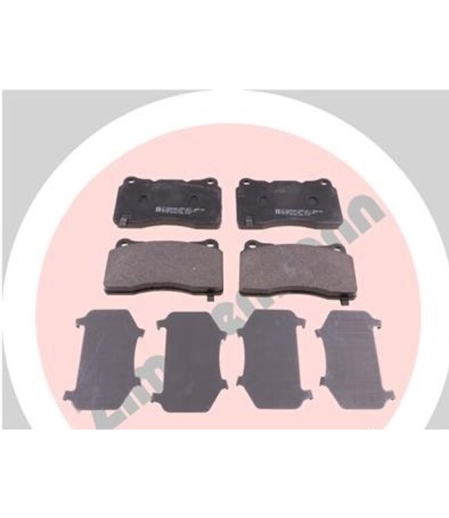 brakepads kit front model s / X