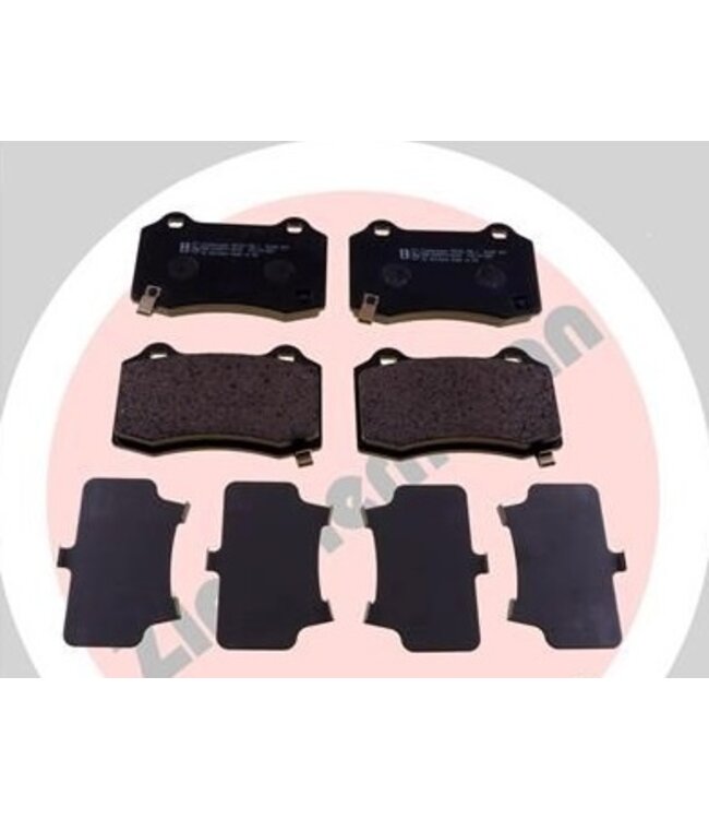 brakepads kit rear model S / X
