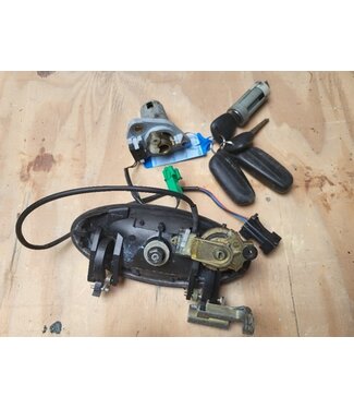 lock kit Saab 9-3 conv, used