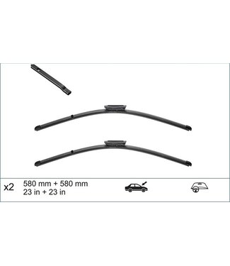 Valeo Wiperblade set 9-5 '08-10, Valeo