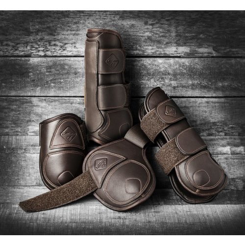 LeMieux Peesbeschermer Capella Leather Tendon Boots LeMieux Peesbeschermer Capella Leather Tendon Boots