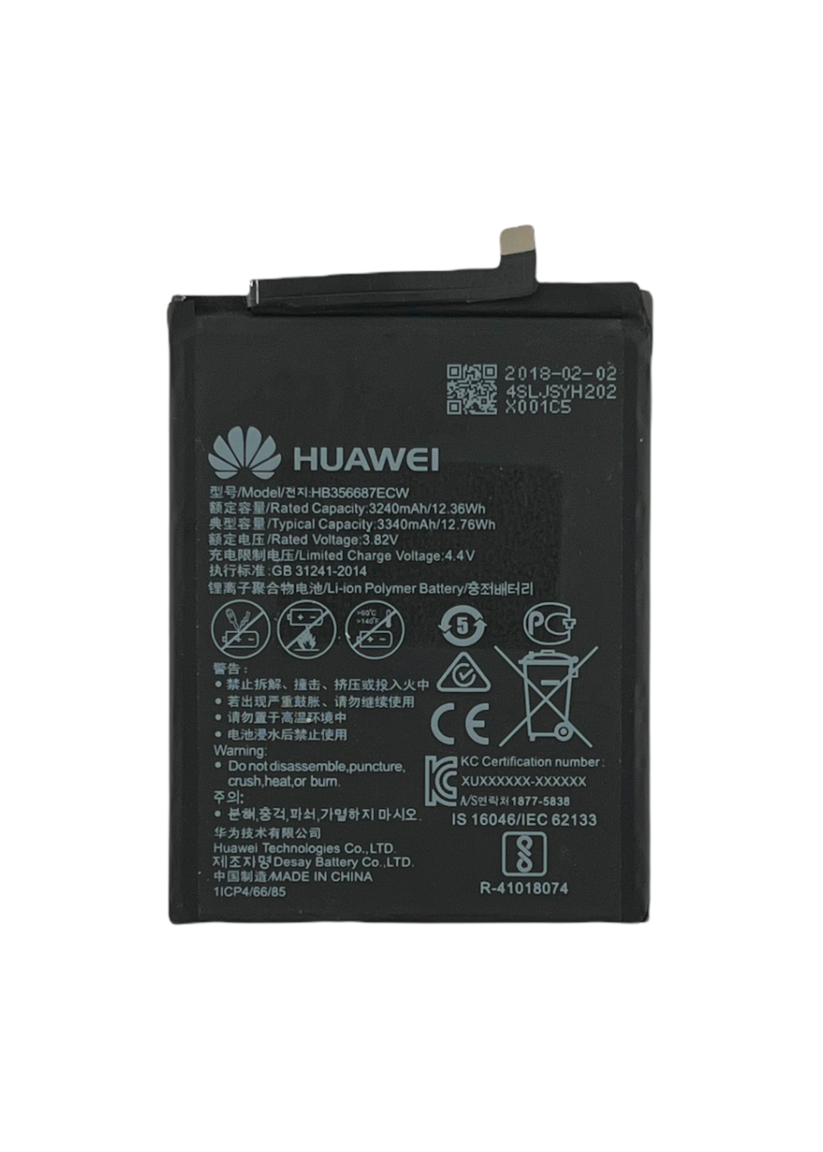 Huawei Huawei Honor View 20 batterij