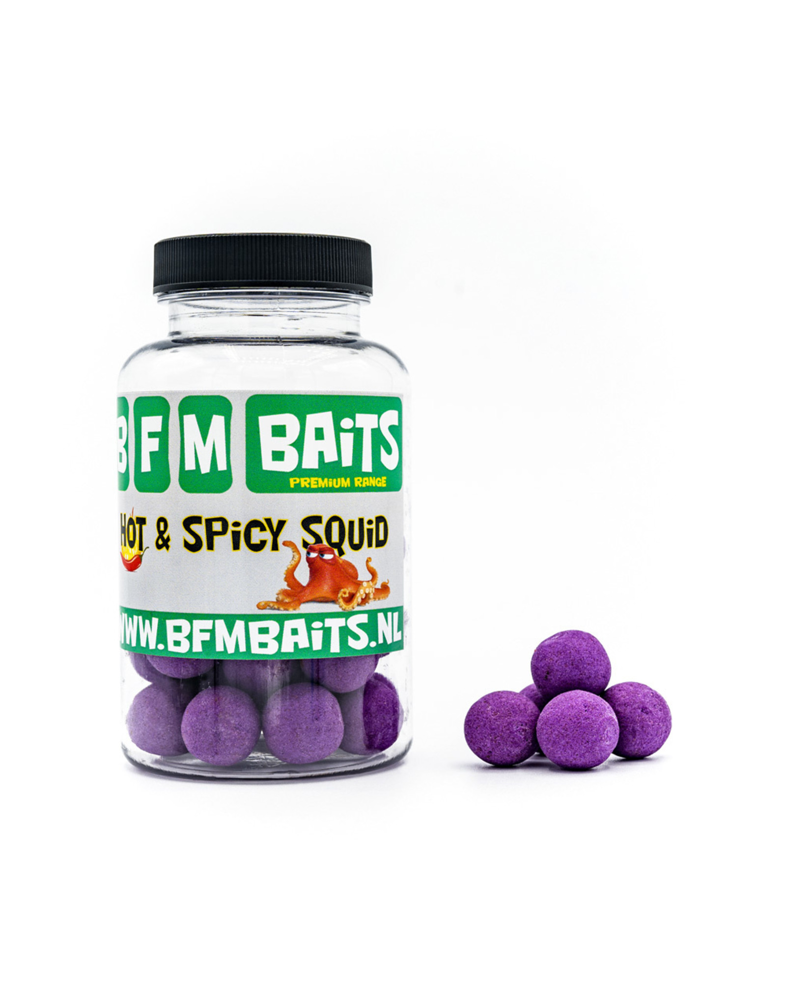 BFM Baits Hot & Spicy Squid– Pop-Ups 15mm