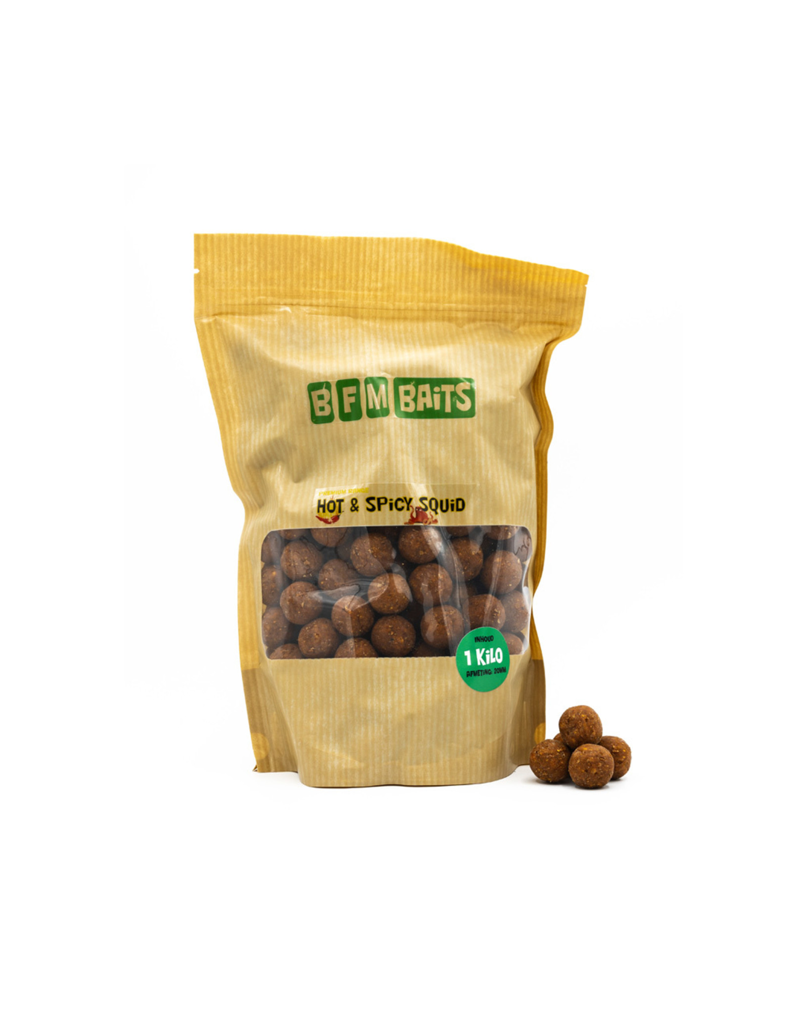 BFM Baits Boilie testpakket: 5 soorten / smaken