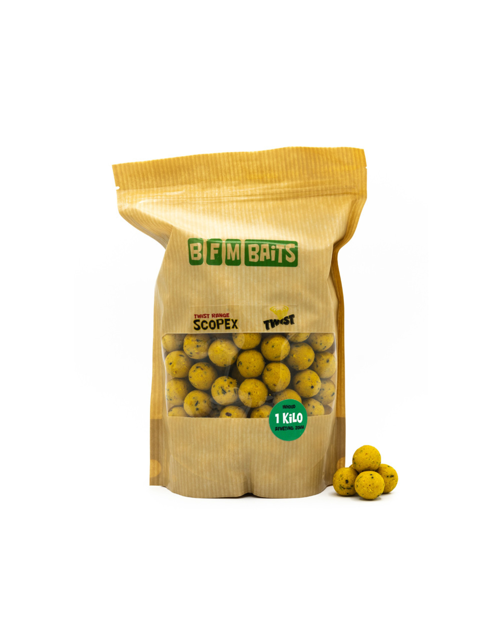 BFM Baits Boilie testpakket: 5 soorten / smaken