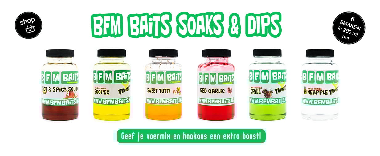 BFM Baits Soaks en Dips