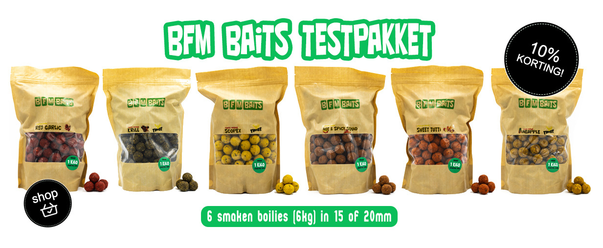 BFM Baits Boilie Testpakket