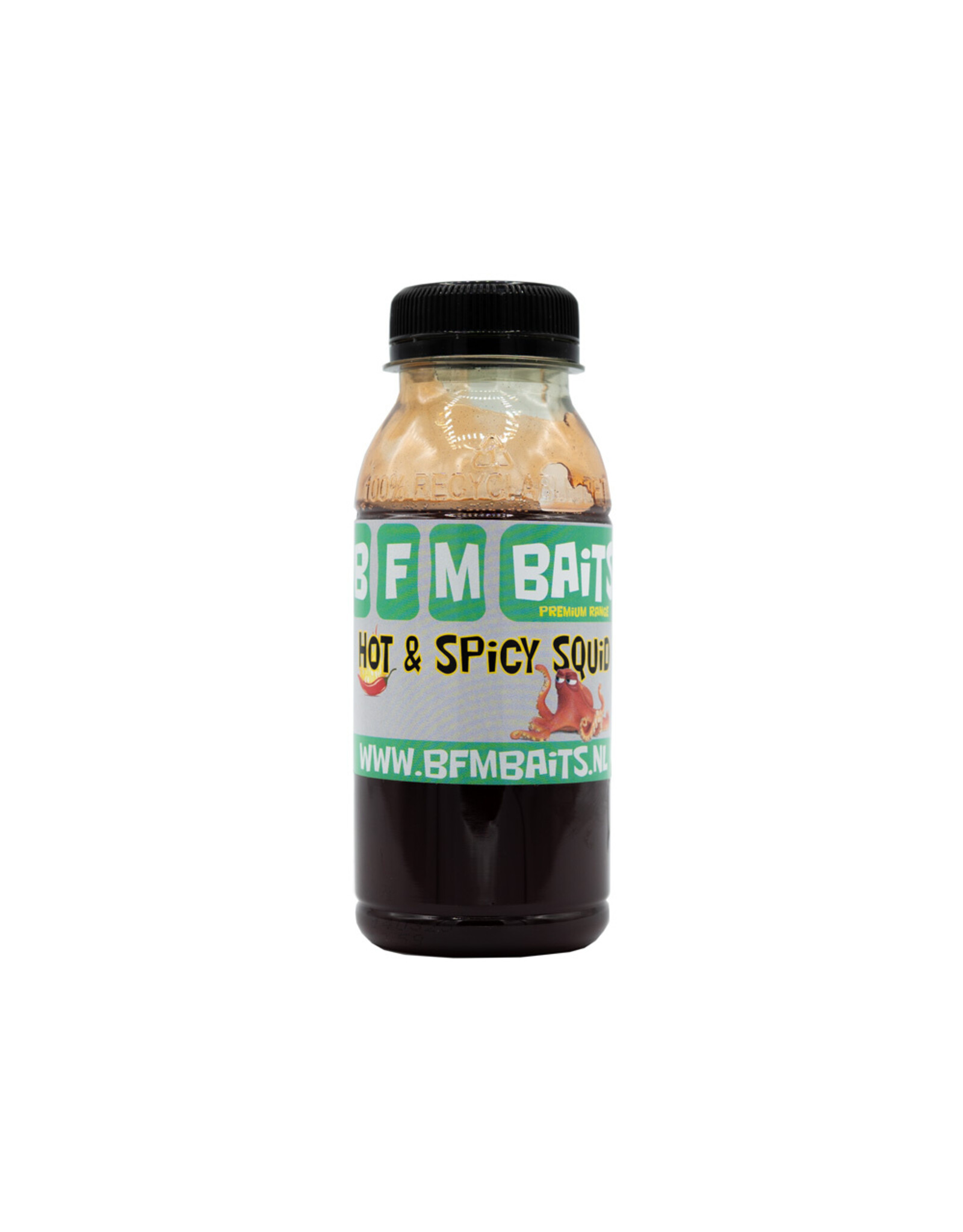 BFM Baits Hot & Spicy Squid – Soak & Dip 200ml