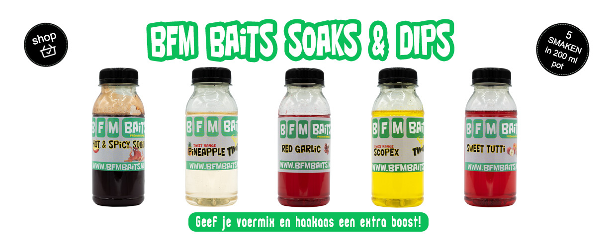 BFM Baits Soaks en Dips