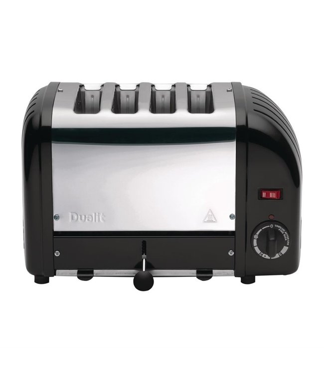 Broodrooster 4 sleuven zwart 40344 360 x 210 x 220 mm Vario - Dualit