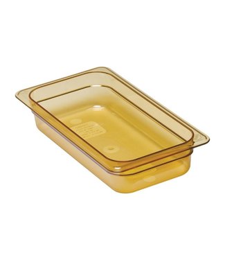 Cambro Gastronormbak kunststof 1/3-065 mm diep amber hittebestendig -40/+190 °C Hot-Pan 32HP - Cambro