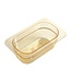 Cambro Gastronormbak kunststof 1/9-065 mm diep amber hittebestendig -40/+190 °C Hot-Pan 92HP - Cambro