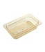 Cambro Gastronormbak kunststof 1/4-065 mm diep amber hittebestendig -40/+190 °C Hot-Pan 42HP - Cambro