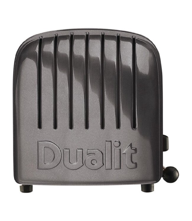 Broodrooster 4 sleuven grijs 40348 360 x 210 x 220 mm Vario - Dualit