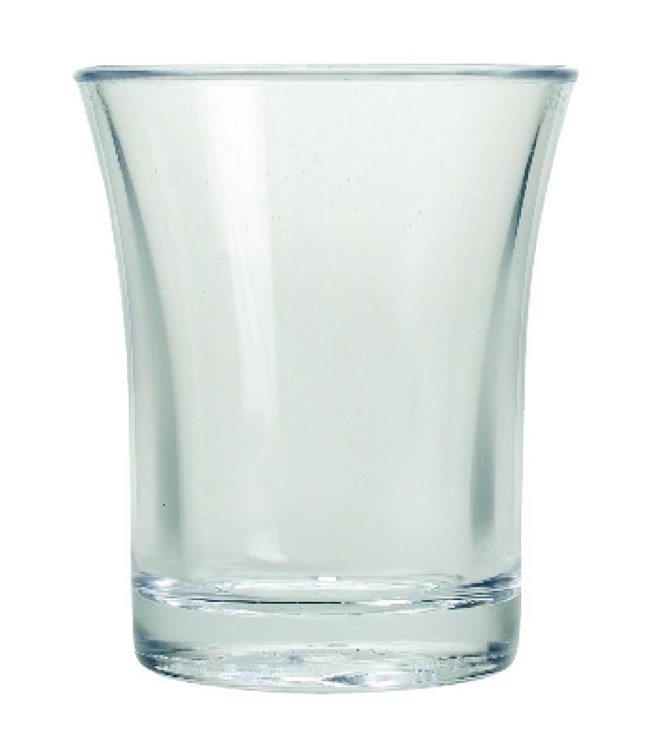 Shotglazen 2,5 cl 40 x 49 mm BBP polystryeen | prijs & verp per 100 stuks