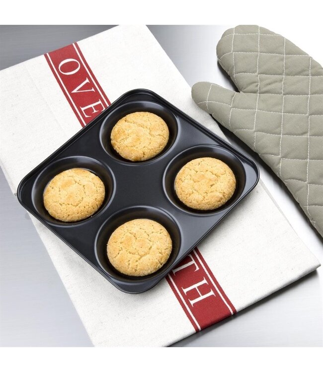 Pudding vorm Yorkshire 240 x 240 mm anti-kleef - Fusion Basic