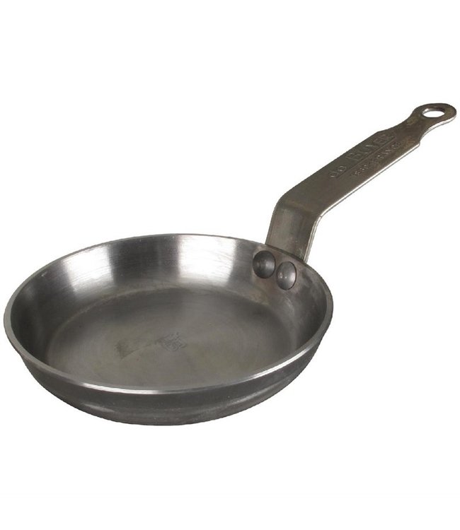 Crêpepan Mineral B 18 cl 120 mm blauwstaal - De Buyer