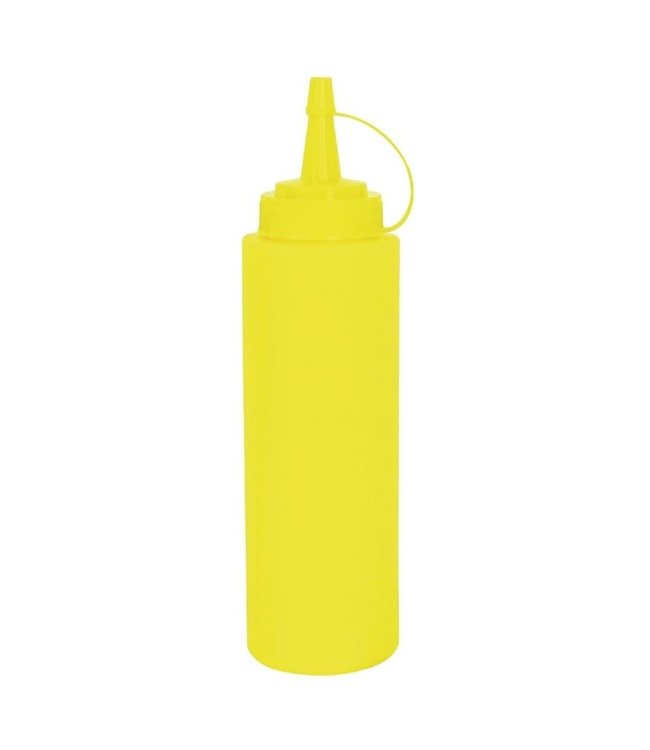 Portioneer-/knijpfles geel 34 cl - Fusion basic