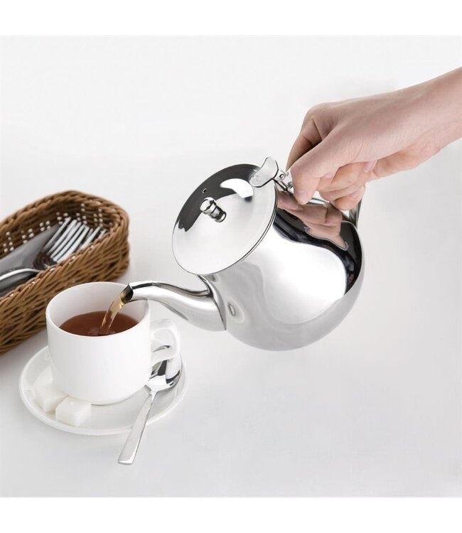 Theekan arabisch 90 cl roestvrijstaal - Fusion plus