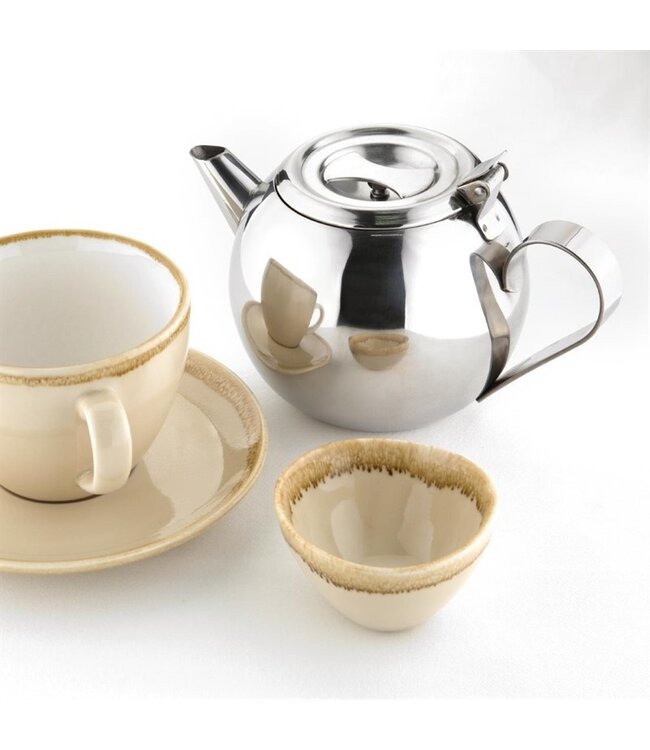 Theepot stapelbaar 50 cl roestvrijstaal - Fusion plus