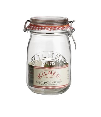 Kilner Weckpot met beugelsluiting 1 ltr 137 x 110 x 180 mm - Kilner