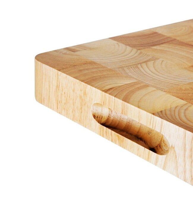 Snijplank hout 455 x 305 x 45 mm - Fusion basic