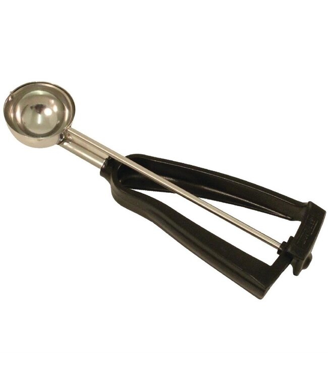 Portioneerlepel zwart maat 30 Litegrip - Bonzer