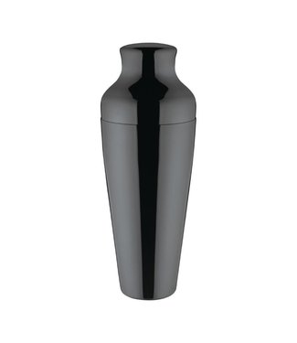 Fusion plus Cocktailshaker - Parisian shaker 55 cl 2-dlg zwart RVS Ø82 x (h)222 mm