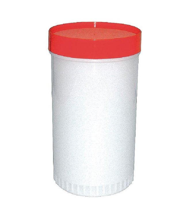 Barschenker rood 1 ltr 95 x 330 mm kunststof - Fusion plus