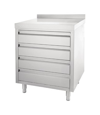 Fusion basic Werkbank met 4 laden 700 x 600 x 960 mm - Fusion basic