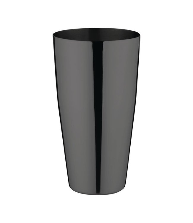 Cocktailshaker - Boston shaker 70 cl 1-dlg RVS zwart Ø92 x (h)170 mm zonder glas