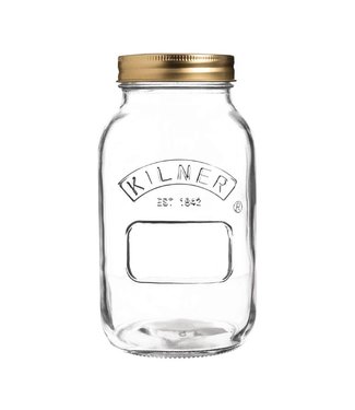 Kilner Weckpot met schroefdeksel 1 ltr 93 x 178 mm - Kilner