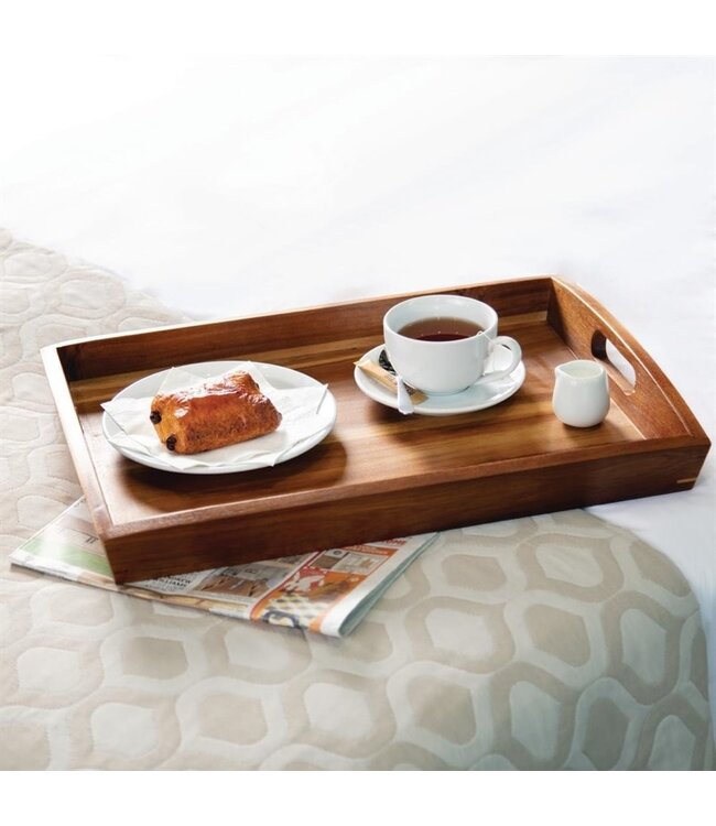 Dienblad 510 x 350 x 70 mm acaciahout - Fusion plus