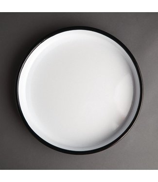 Fusion plus Dienblad rond 320 x 45 mm geëmailleerd - Fusion plus