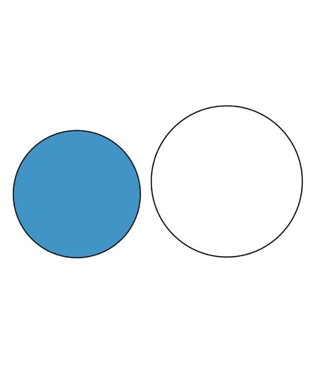 Dienblad rond 320 x 45 mm geëmailleerd - Fusion plus