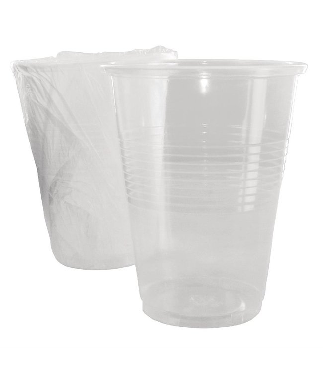 Beker disp PP 25 cl per stuk verpakt Ø77x(h)95 mm transparent | prijs & verp per 500 stuks