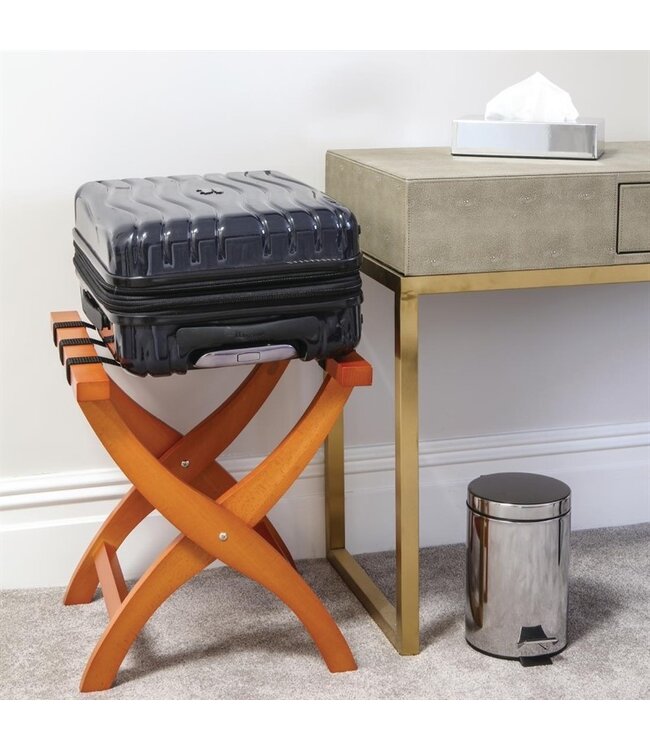 Tissuebox rechthoekig 254 x 139 x 61 mm chroom - Kunststof