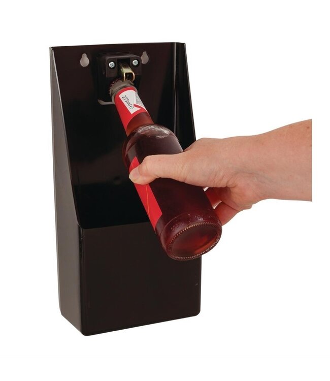 Opvangbak voor wandmodel flesopener