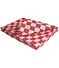 Fusion basic Theedoek rood geblokt 660 x 660 mm - Katoen