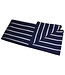 Fusion basic Theedoek met slagersstreep blauw-wit 711 x 457 mm - Katoen