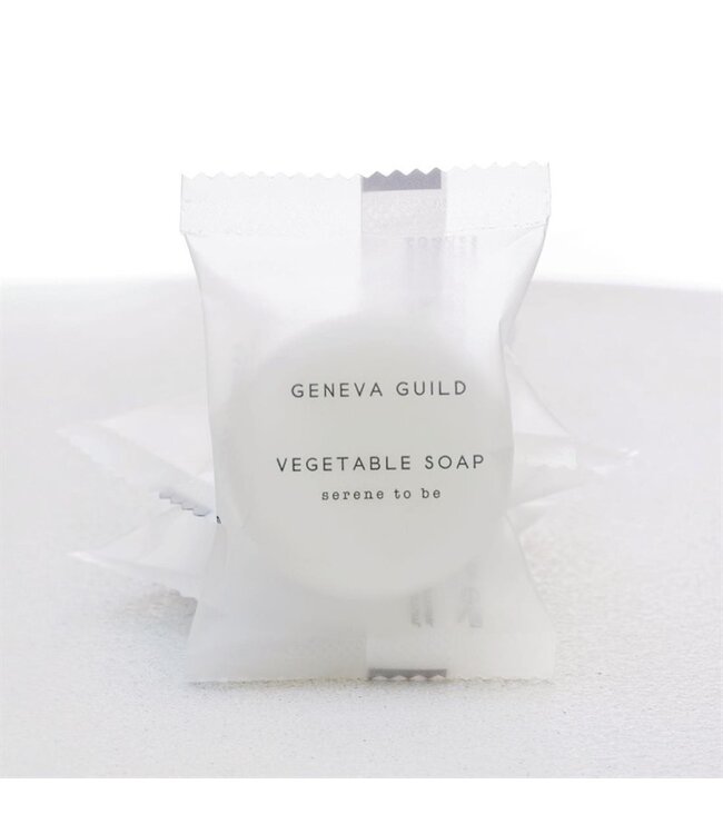 Zeep 20 gram Geneva Guild  | prijs & verp per 250 stuks