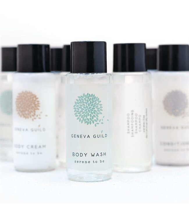 Body wash 3 cl Geneva Guild | prijs & verp per 300 stuks