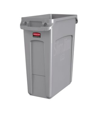 Rubbermaid Container Slim Jim met luchtsleuven 60 ltr 558 x 279 x 635 mm - Rubbermaid
