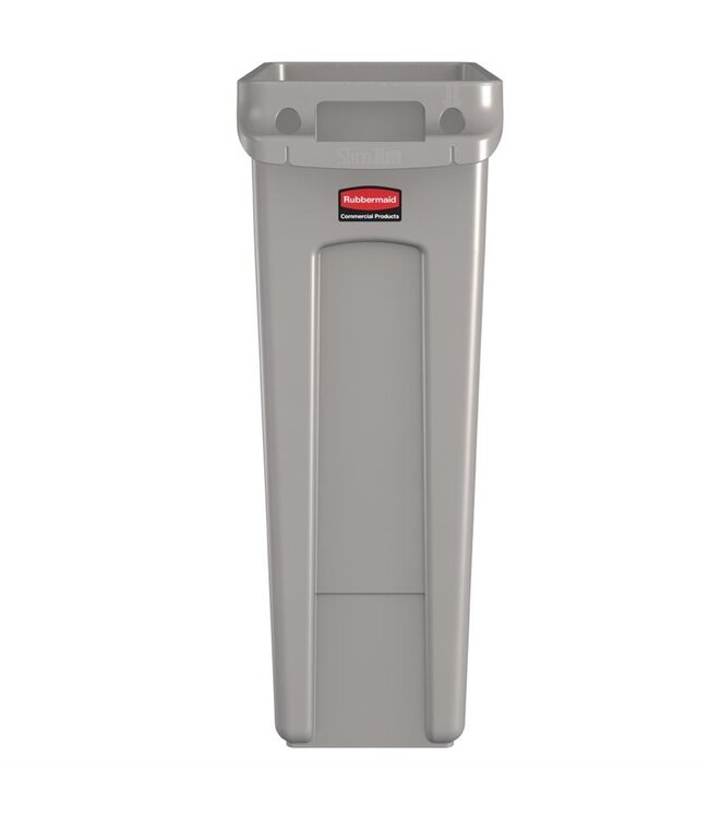 Container Slim Jim met luchtsleuven 60 ltr 558 x 279 x 635 mm - Rubbermaid
